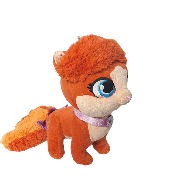 Disney Store Palace Pets Princess Ariel Treasure Orange Cat Plush 15"